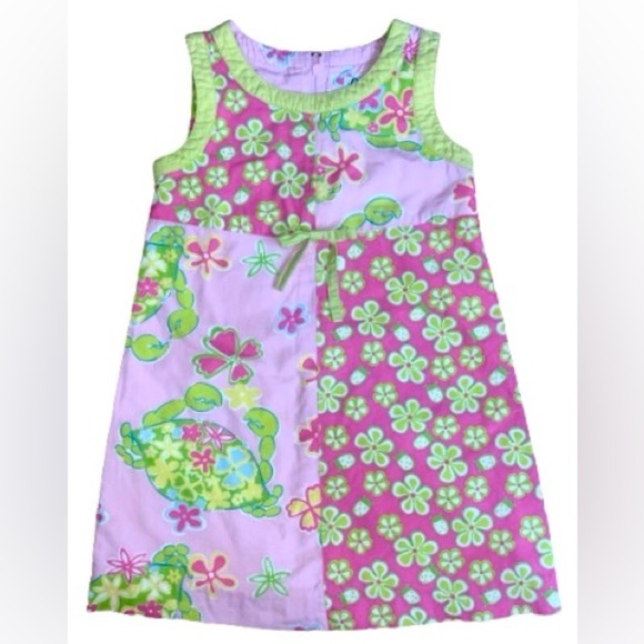 Vintage girl’s Lilly Pulitzer crab dress, sz 4 - Picture 1 of 4